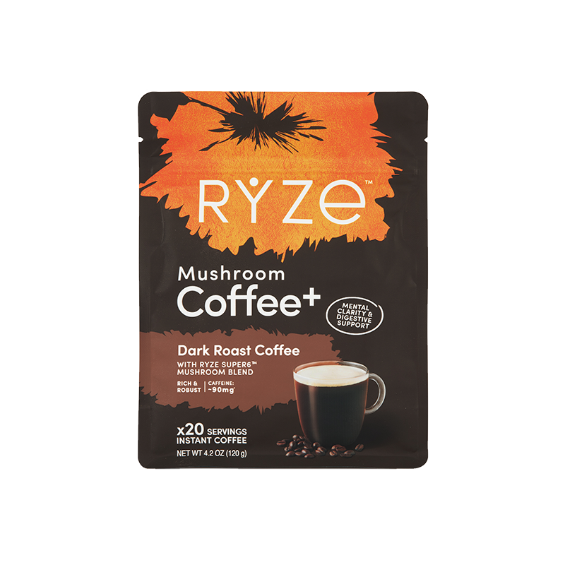 RYZE Dark Roast Bag Front